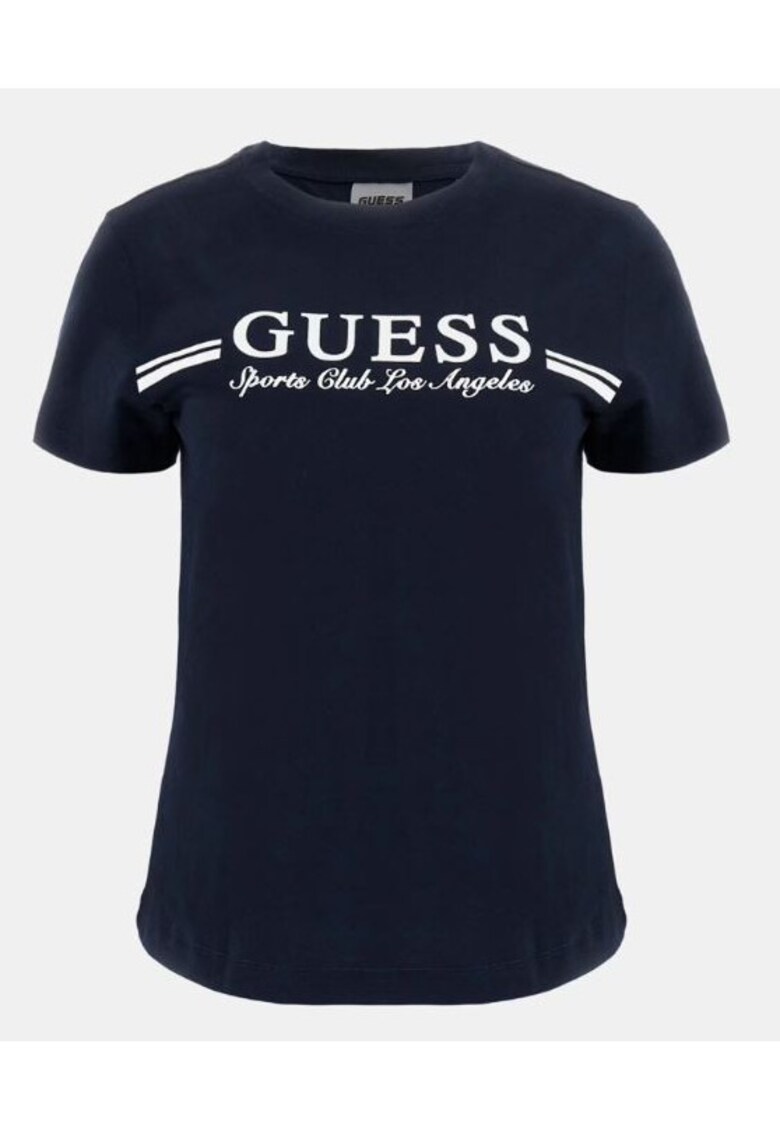 Tricou  cu logo - Bleumarin