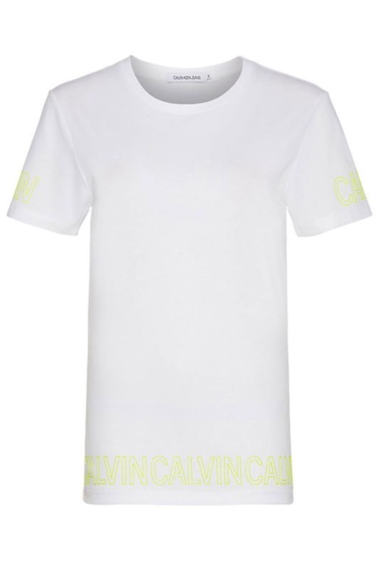 Tricou Logo - Alb