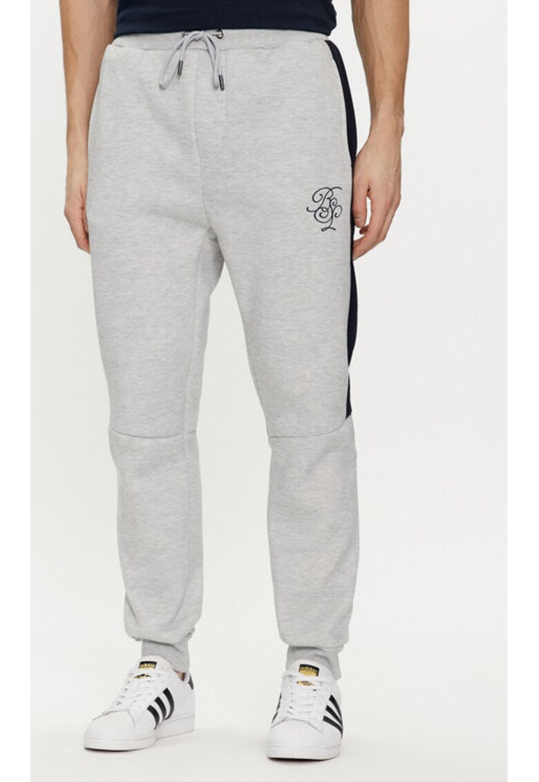 Pantaloni barbati -  303975821 - Poliester/Bumbac - Gri - Gri