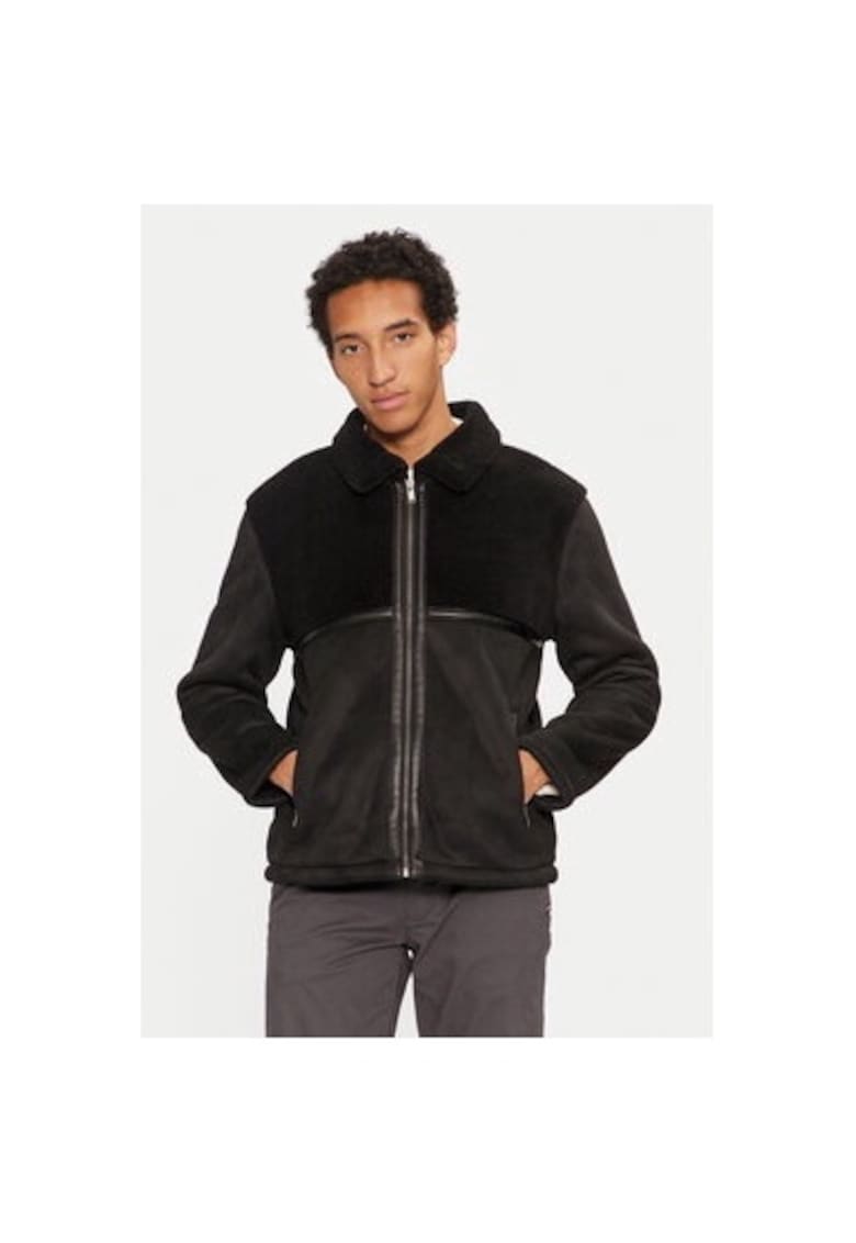 Geaca barbati -  304527227 - Piele ecologica - Negru - Negru