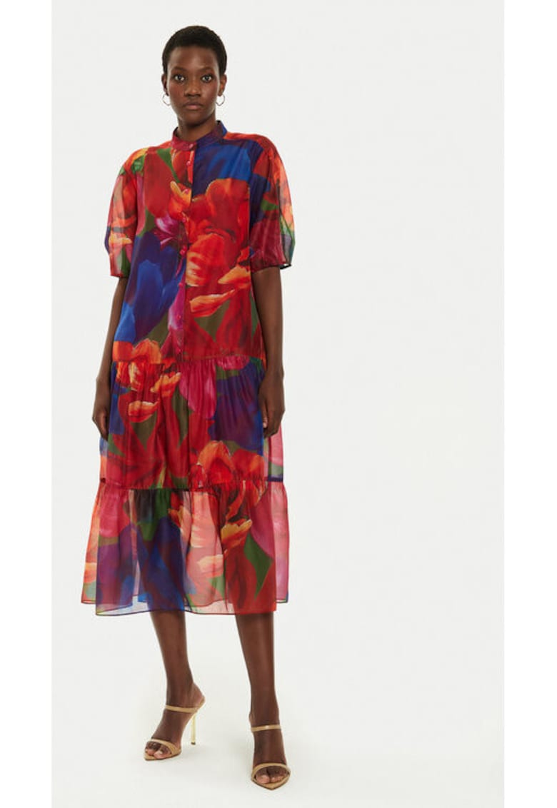 Rochie dama -  304732973 - Poliester - Multicolor - Multicolor