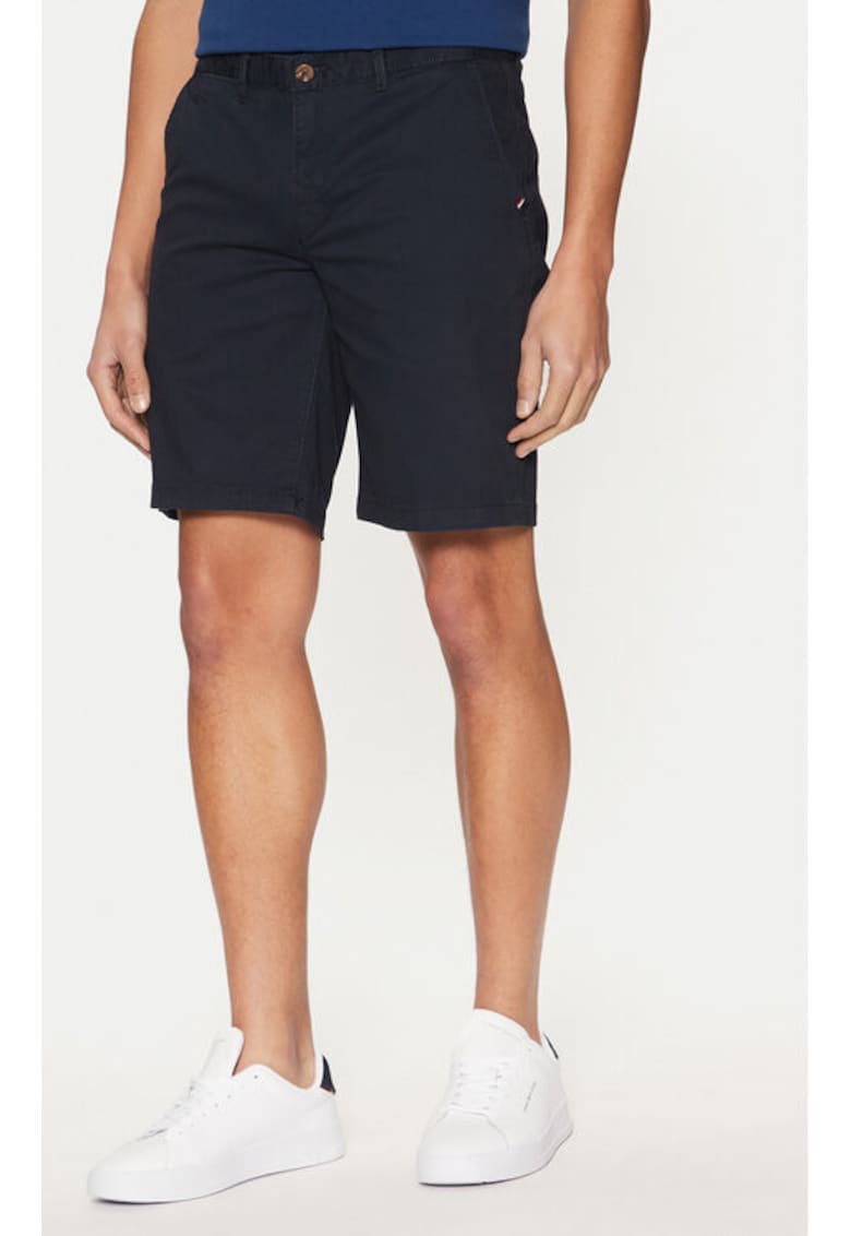 Pantaloni scurti barbati -  305230157 - Bumbac - Albastru - Albastru