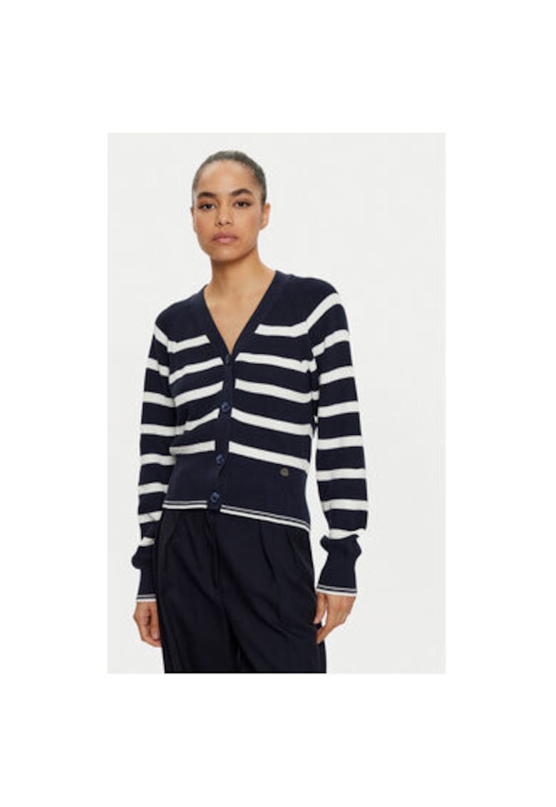 Cardigan dama -  304797408 - Bumbac - Albastru - Albastru