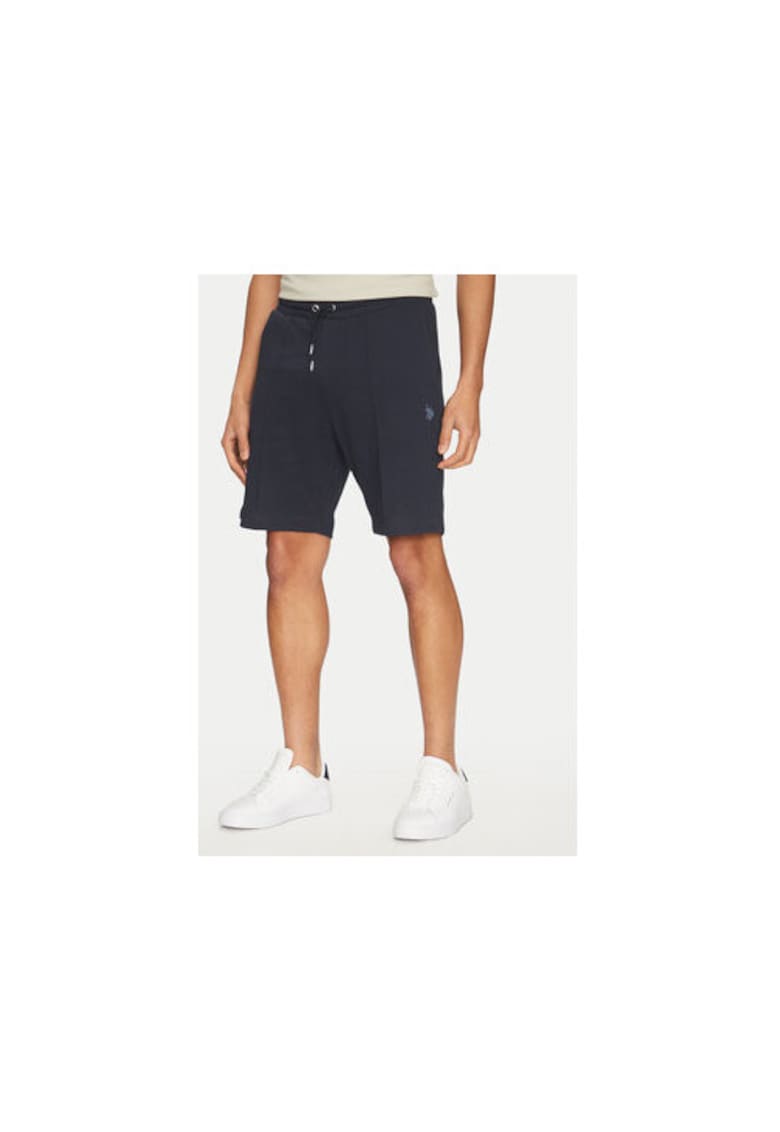 Pantaloni scurti barbati -  305229960 - Bumbac/Poliester - Albastru - Albastru