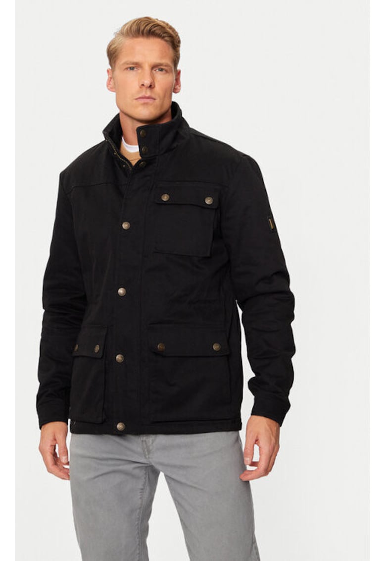 Geaca barbati -  304797880 - Bumbac - Negru - Negru