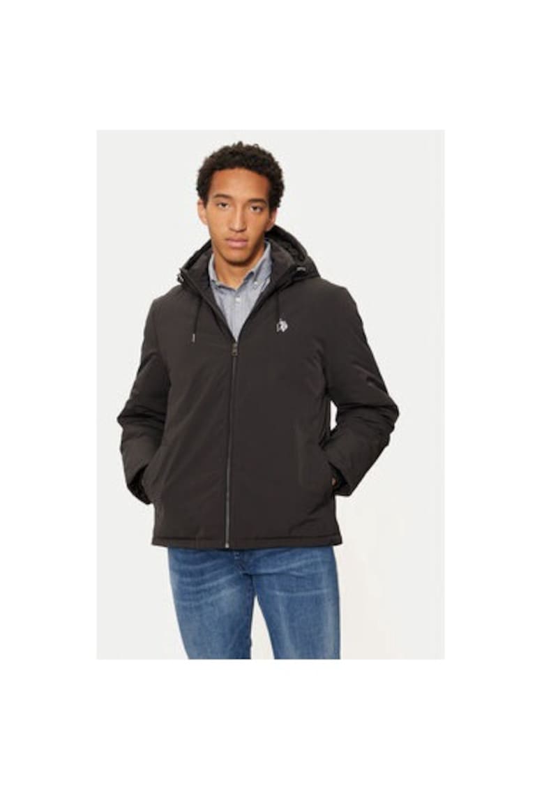 Geaca barbati -  304798009 - Poliester - Negru - Negru
