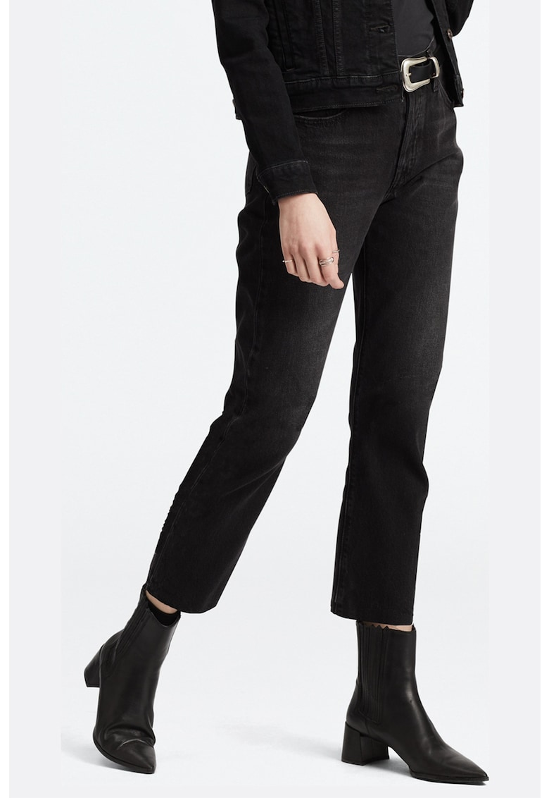 Blugi drepti cu croiala dreapta 501® - Negru