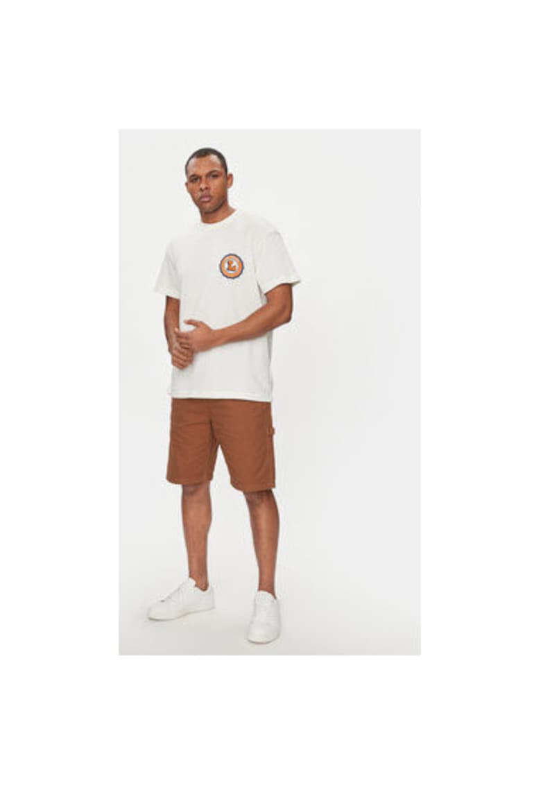 Pantaloni scurti barbati -  303595661 - Bumbac - Maro - Maro