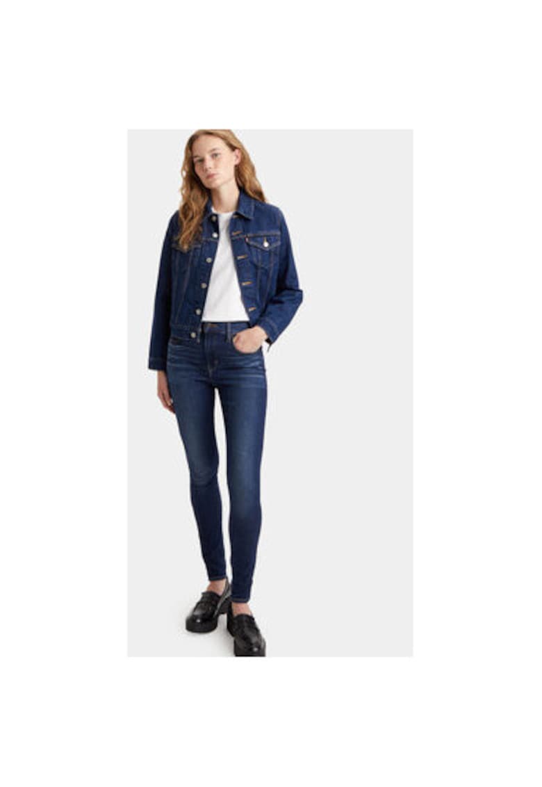 Blugi dama -  303866303 - Bumbac/Lyocell - Albastru - Albastru