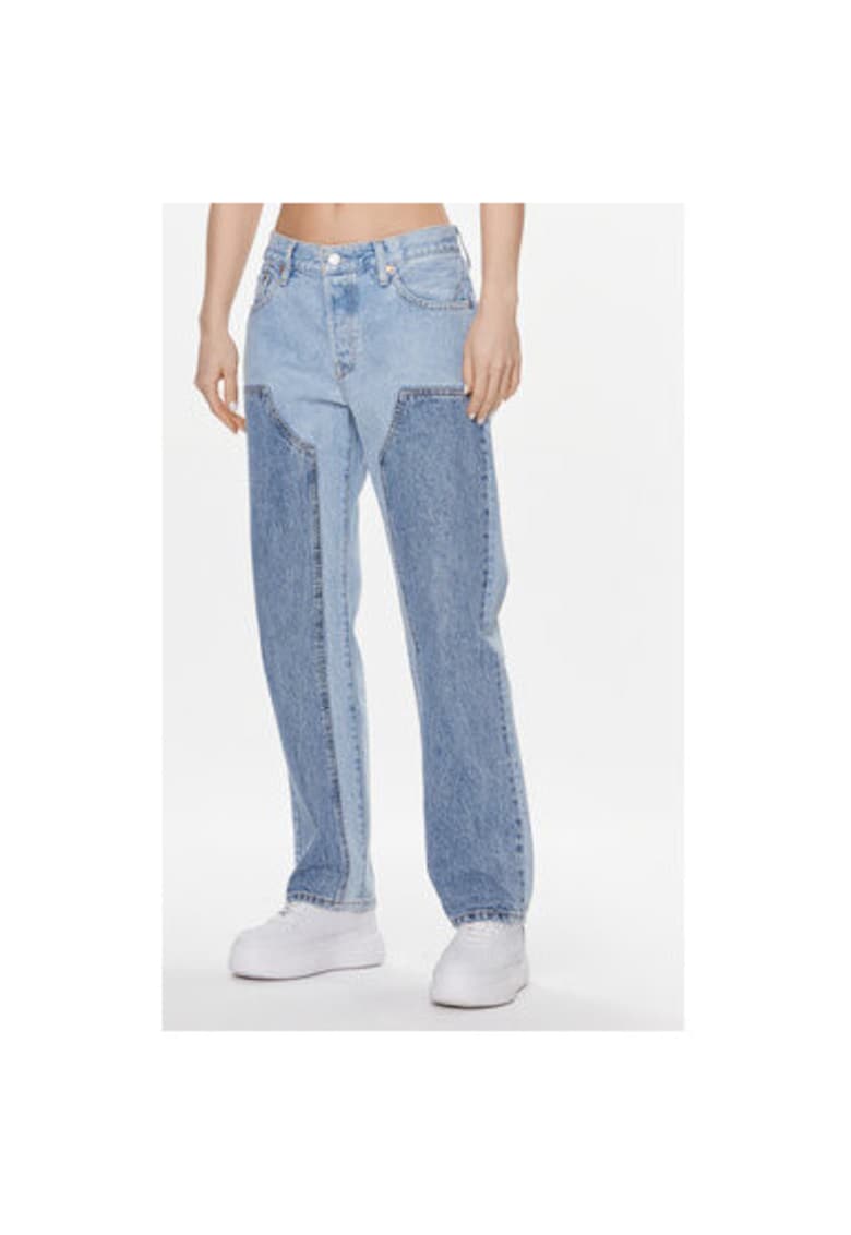 Blugi dama -  303866013 - Bumbac - Albastru - Albastru
