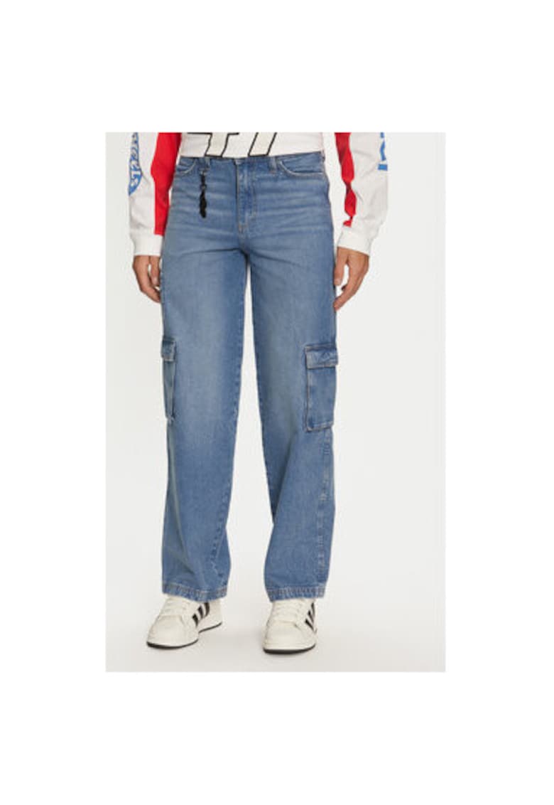 Blugi dama -  304551840 - Bumbac - Albastru - Albastru