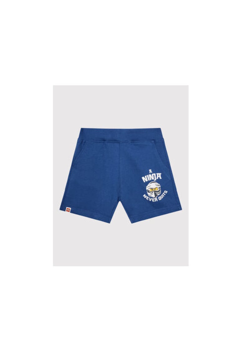 Pantaloni scurti baieti -  300687956 - Bumbac - Albastru - Albastru