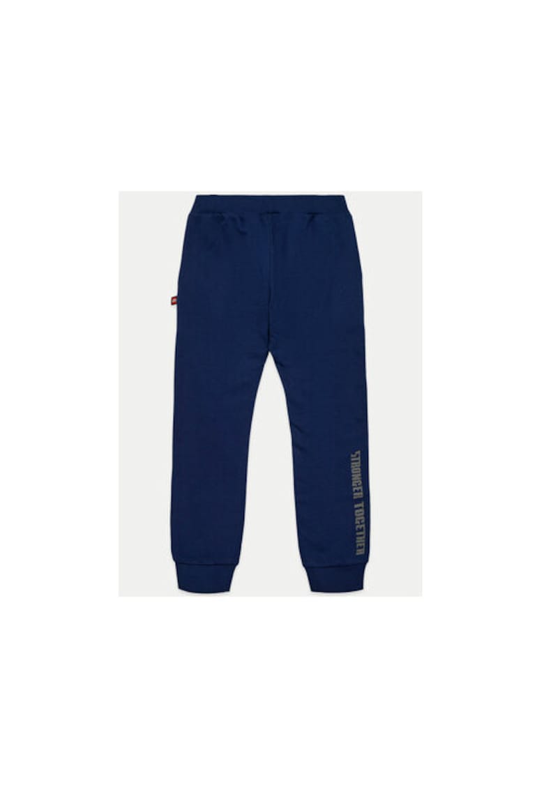 Pantaloni baieti -  304284793 - Bumbac organic - Albastru - Albastru