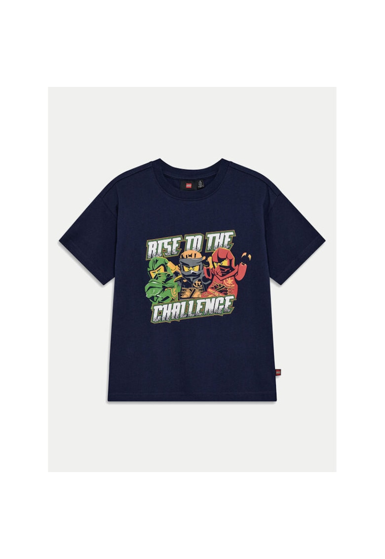 Tricou baieti -  304705953 - Bumbac organic - Albastru - Albastru