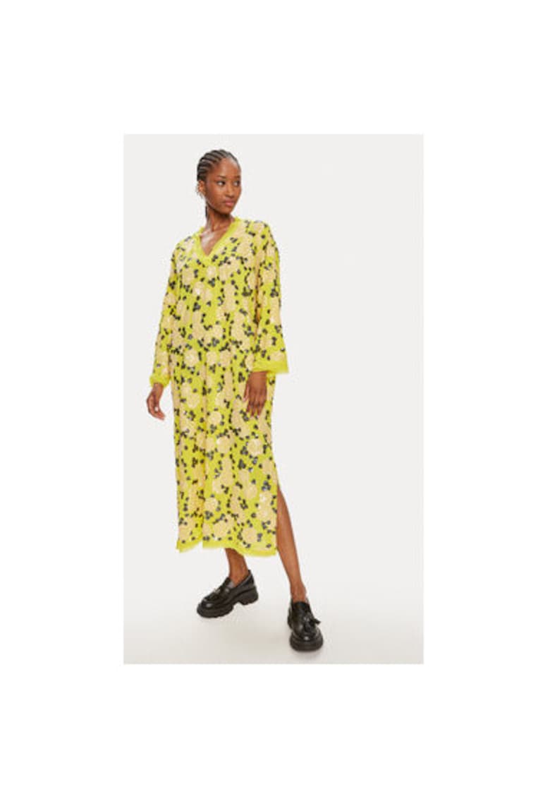 Rochie dama -  304000355 - Poliester - Galben - Galben