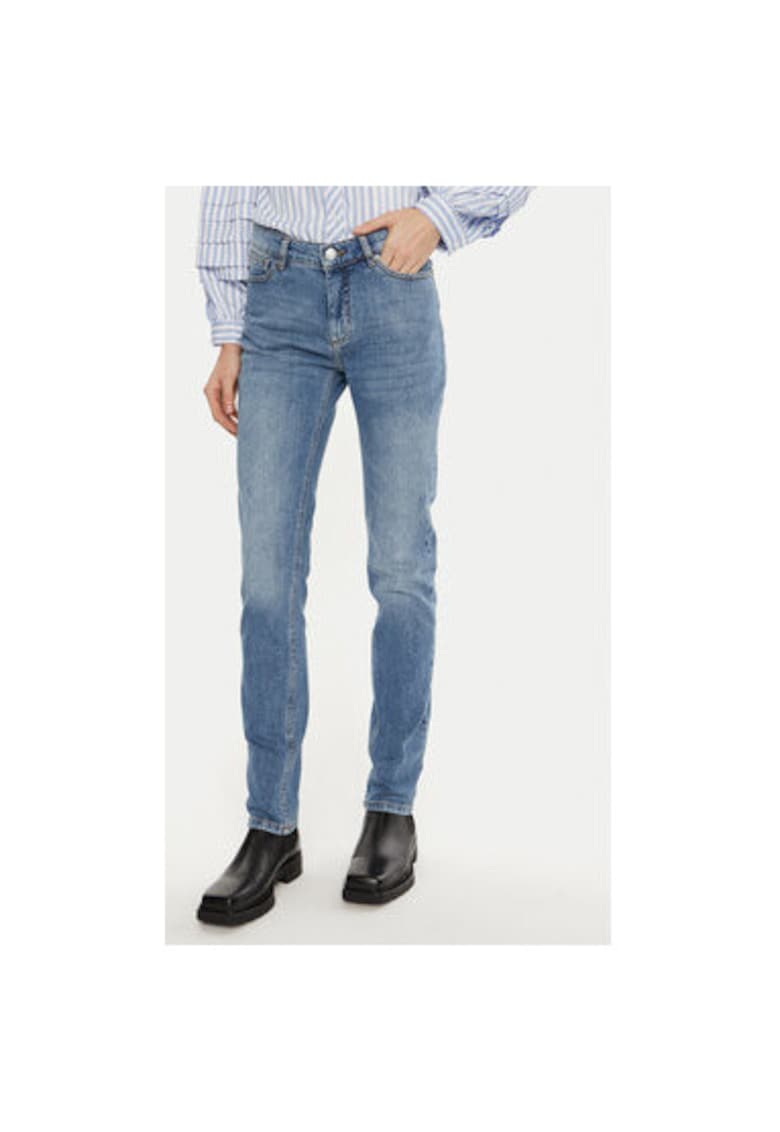Blugi dama -  304135392 - Bumbac organic - Albastru - Albastru