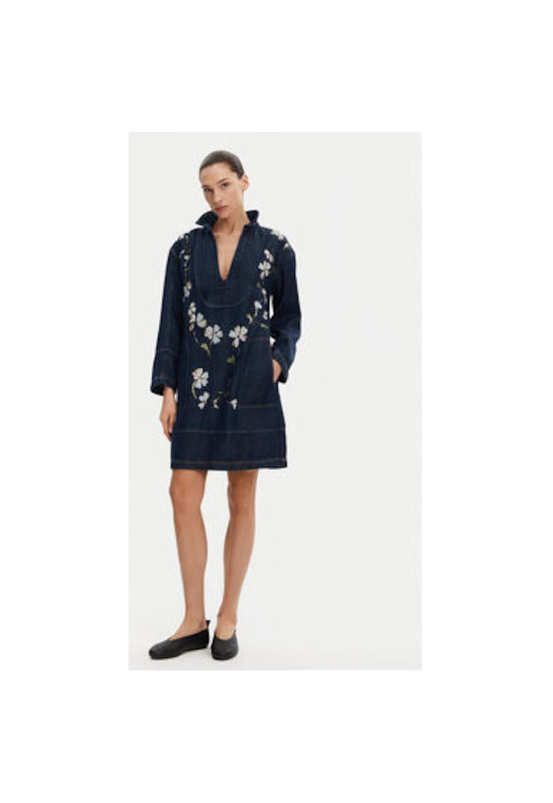 Rochie dama -  304892936 - Lyocell - Albastru - Albastru