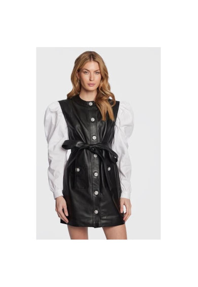 Rochie dama -  301561347 - Piele naturala - Negru - Negru