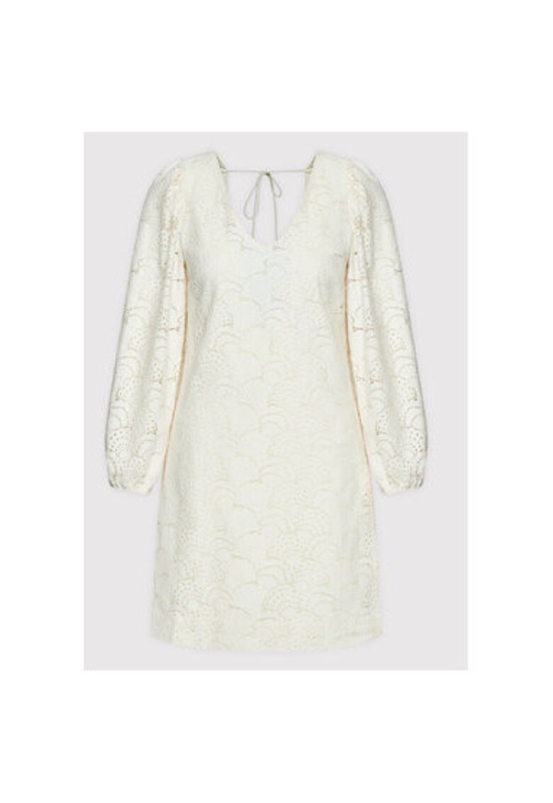 Rochie dama -  300957035 - Bumbac organic/Poliamida - Alb - Alb