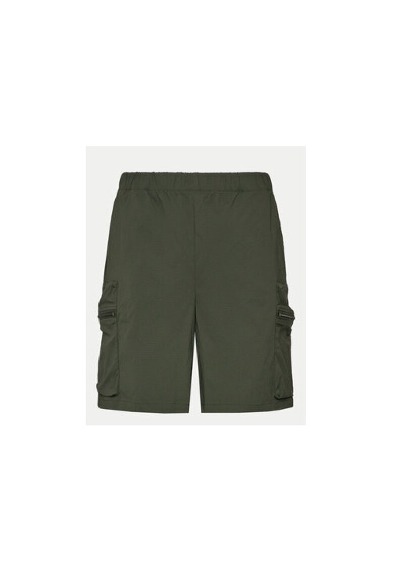 Pantaloni scurti unisex -  303718541 - Nylon - Verde - Verde