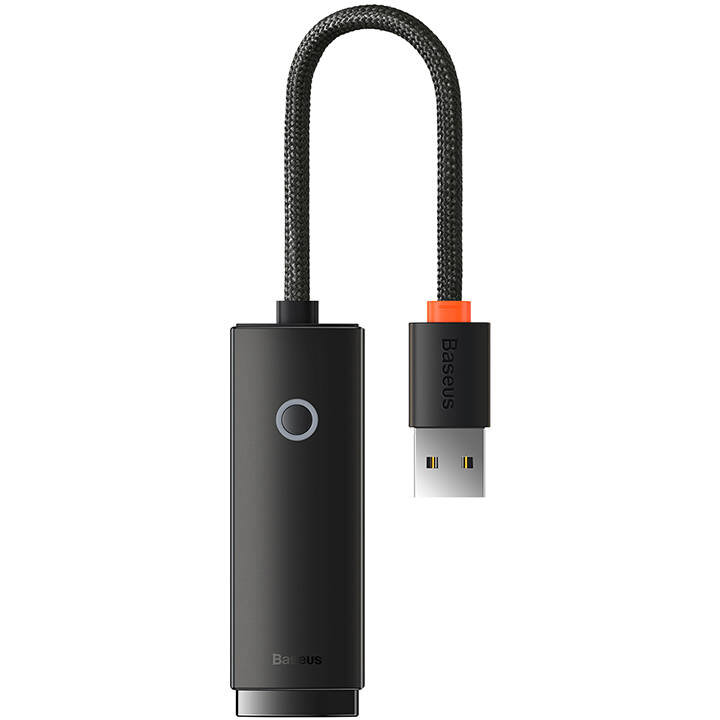 Cablu de date Lite Series, USB la RJ45, Viteza de pana la 100 Mbps, Negru