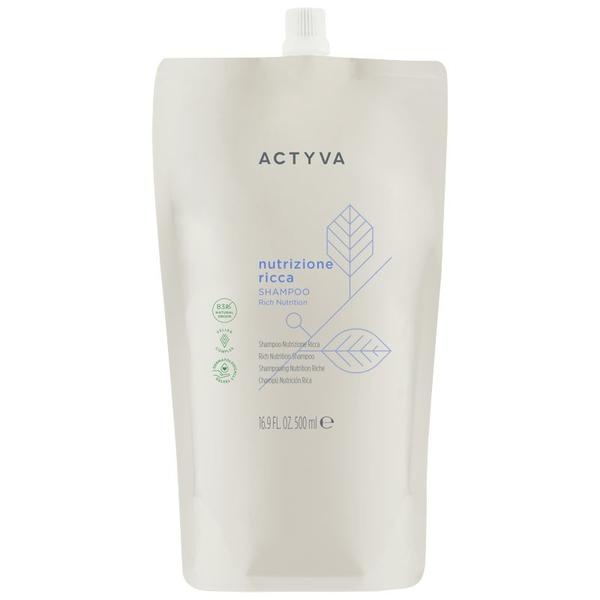 Sampon de hidratare intensa Kemon Actyva Nutrizione Ricca (Concentratie: Sampon, Gramaj: 500 ml Refill)