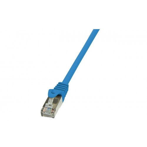 Patch Cord Logilink CP1066S, F/UTP, Cat5e, 3m, Albastru
