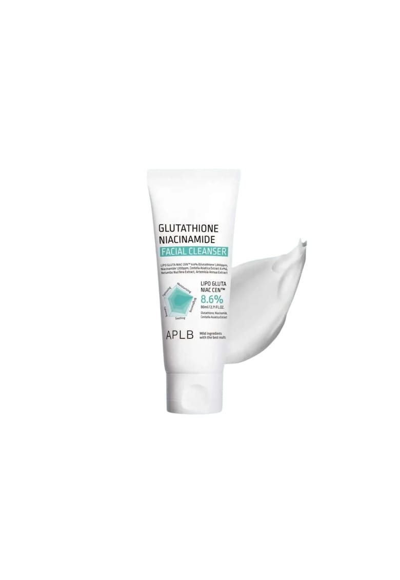 Gel de curatare faciala cu glutathion si niacinamida -  80ml