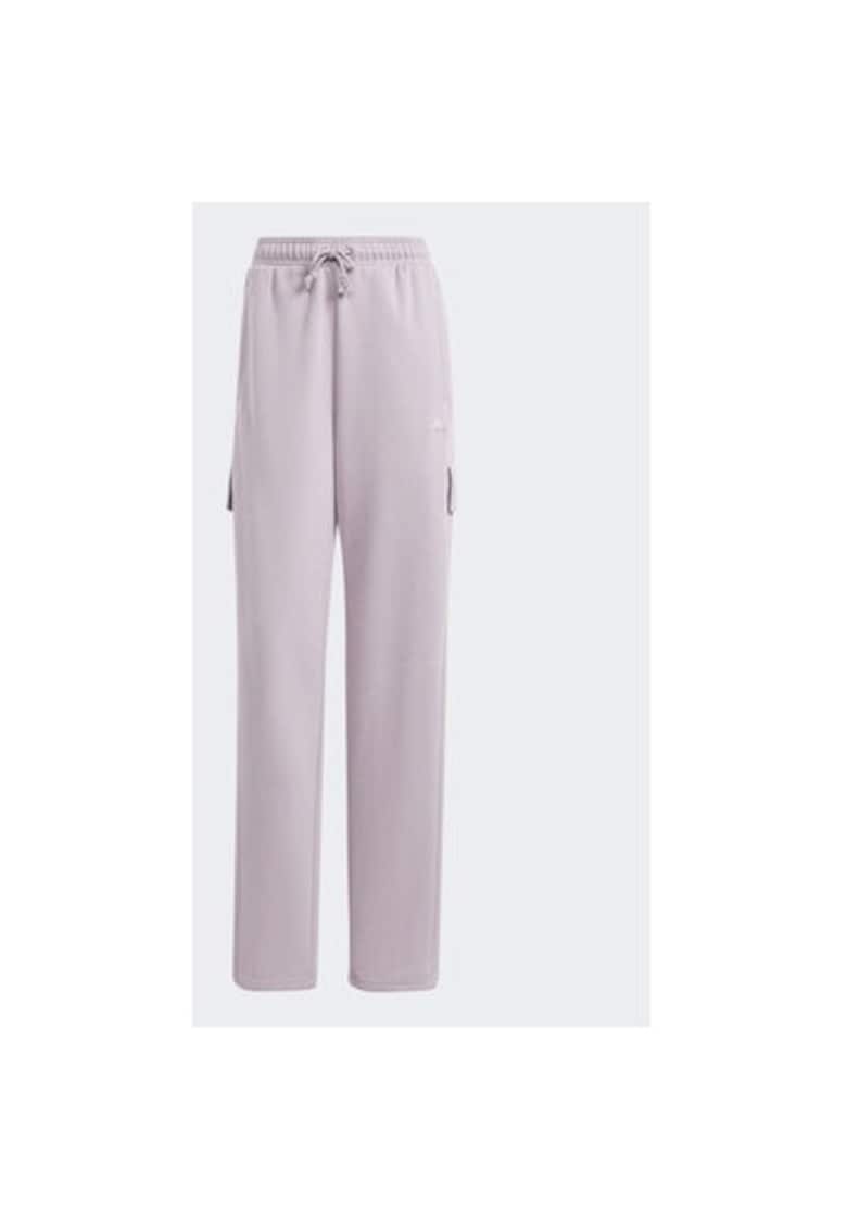 Pantaloni dama -  303489878 - Bumbac/Poliester reciclat - Violet - Violet