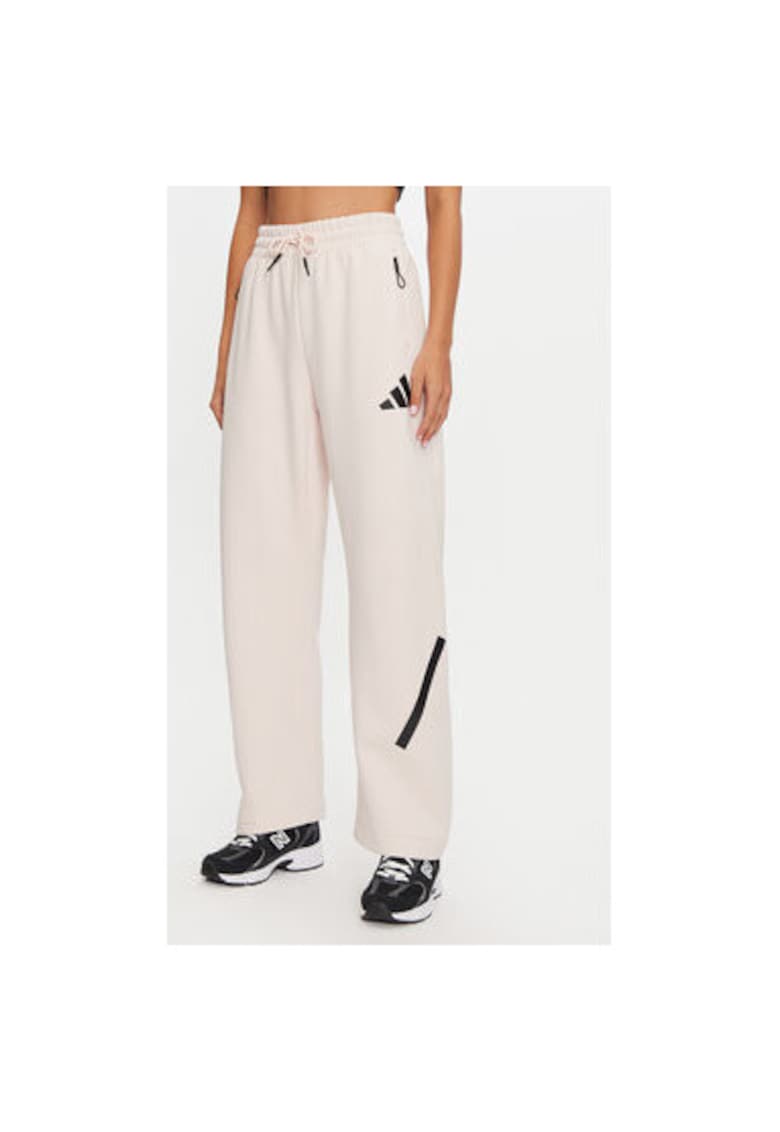Pantaloni Dama -  304063343 - Poliester - Bumbac - XL INTL - Roz