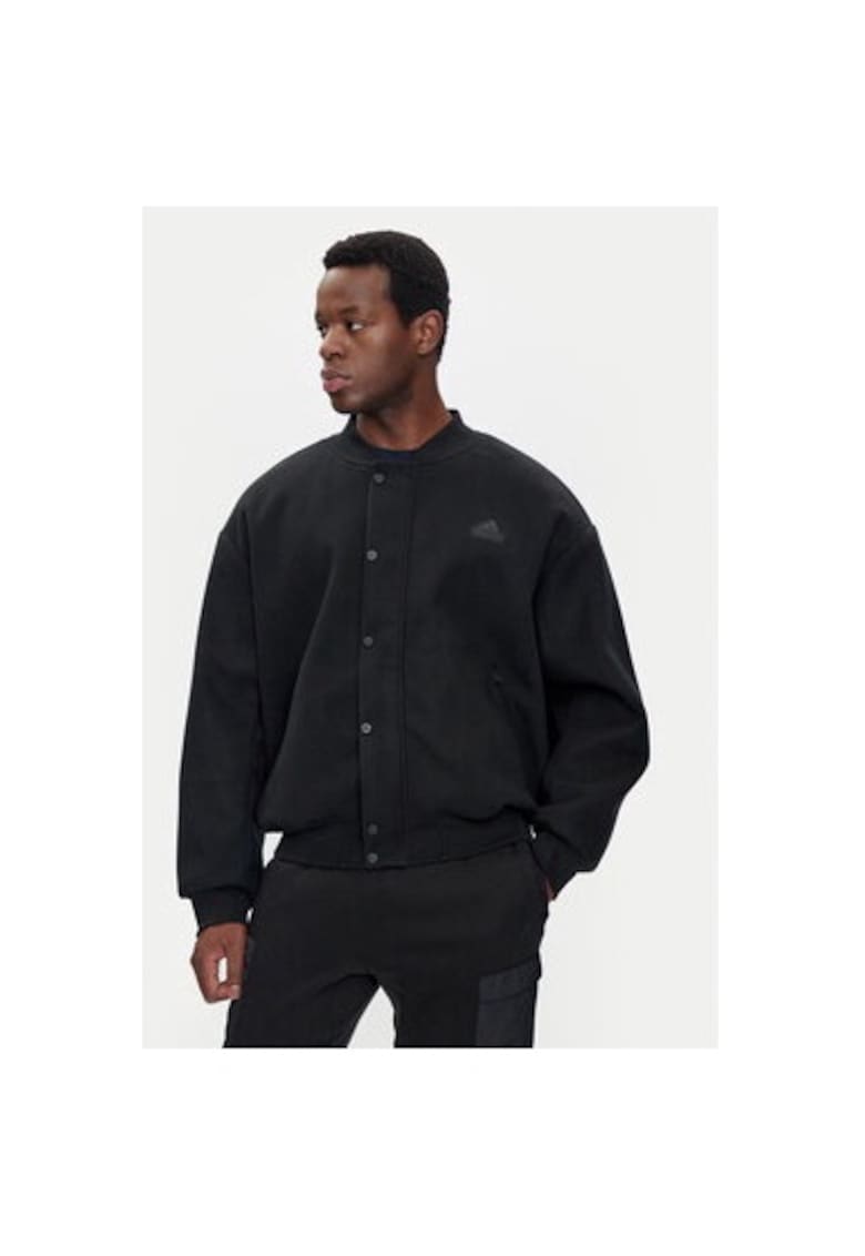 Geaca barbati -  303986414 - Poliester reciclat/Bumbac - Negru - Negru