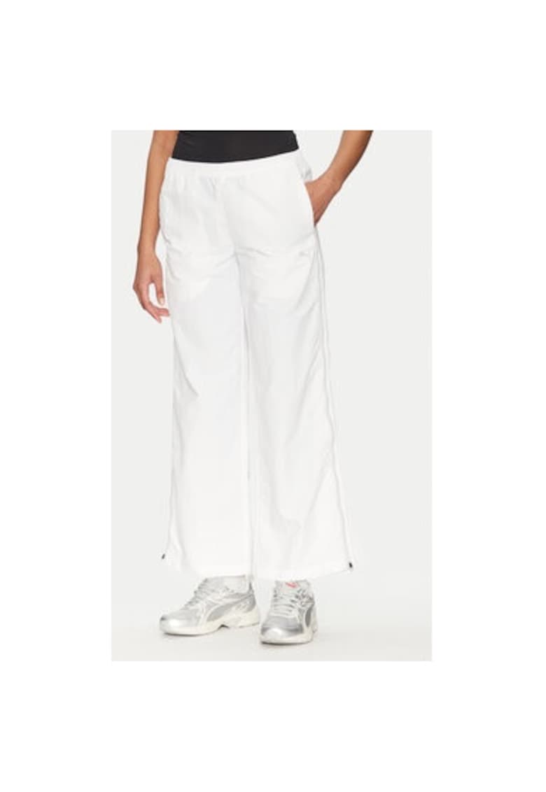 Pantaloni dama -  304577796 - Nylon - Alb - Alb