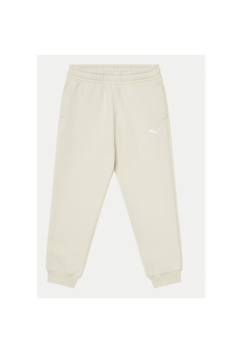Pantaloni fete -  304580536 - Bumbac/Poliester reciclat/Bumbac - Bej - Bej
