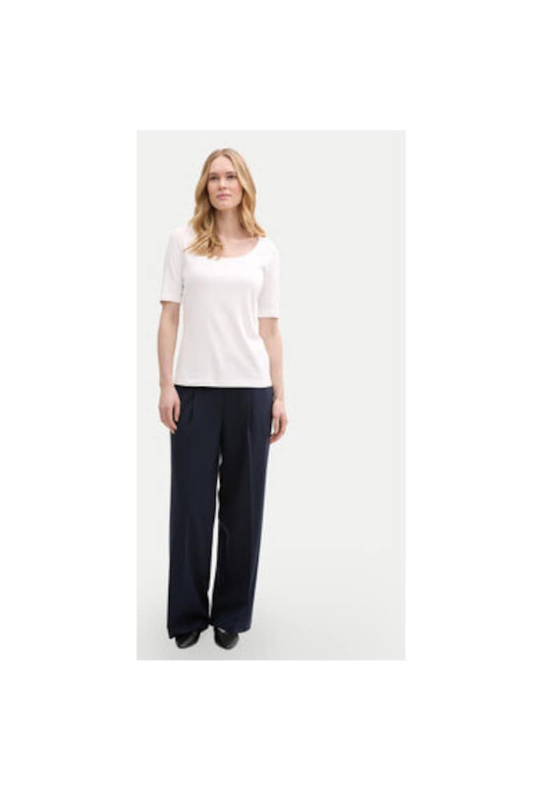 Tricou dama -  304816987 - Bumbac organic - Alb - Alb
