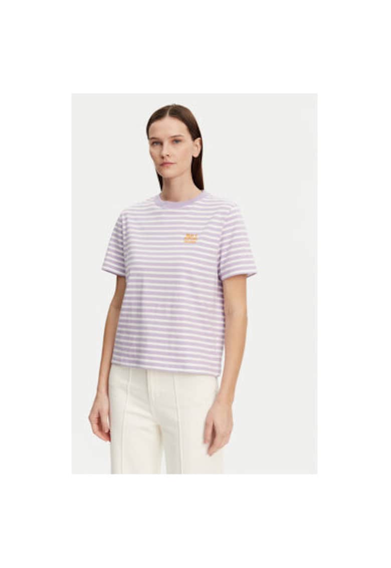 Tricou dama -  304884740 - Bumbac organic - Violet - Violet