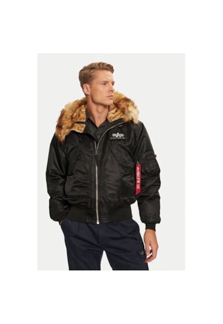 Geaca barbati -  304544187 - Nylon - Negru - Negru