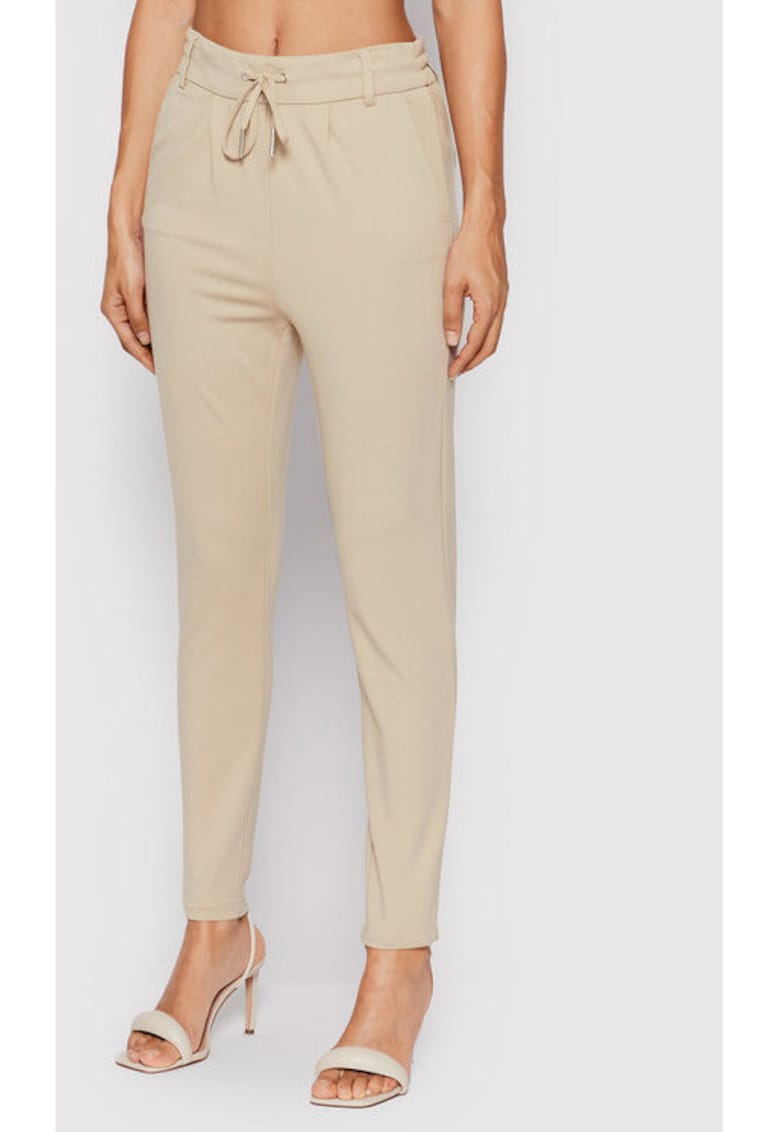 Pantaloni dama -  300332023 - Viscoza/Nylon - Bej