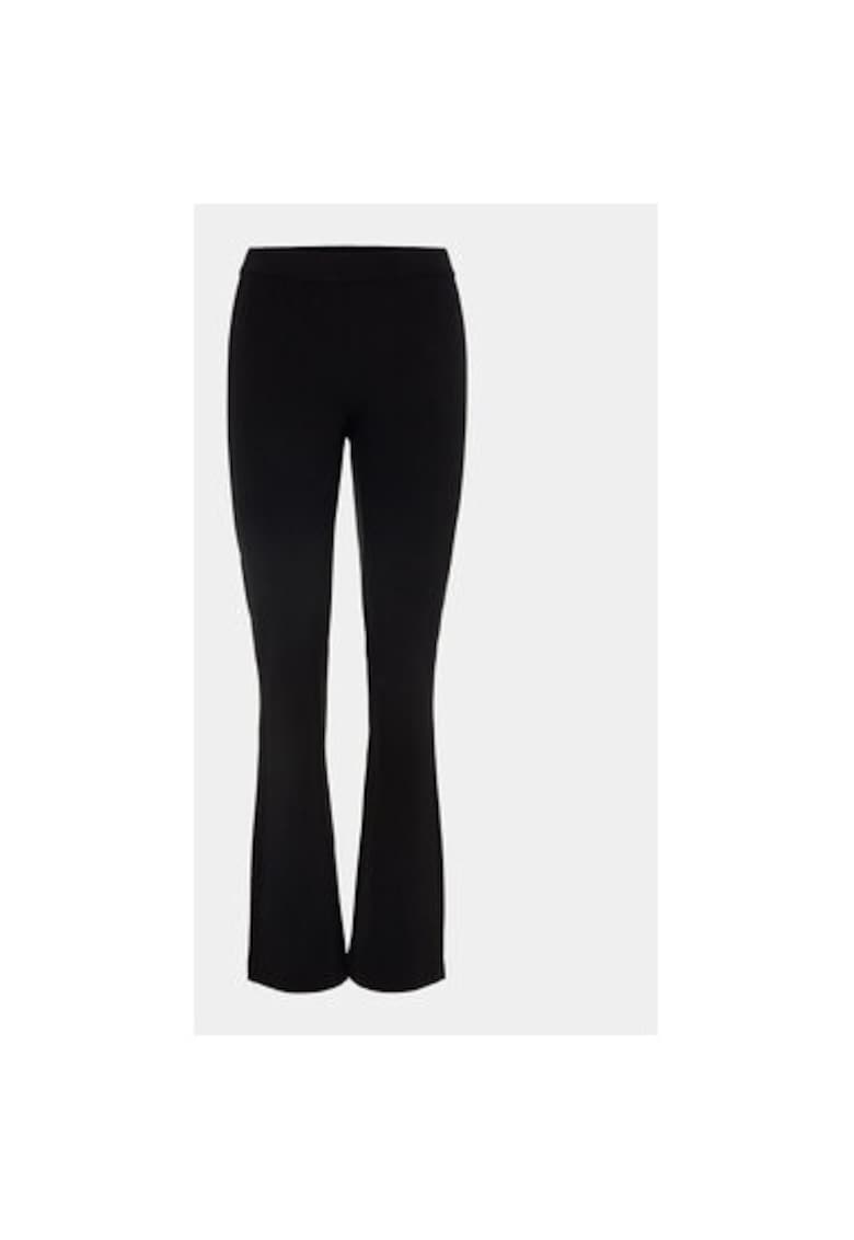 Pantaloni dama -  303613358 - Viscoza/Nylon - Negru