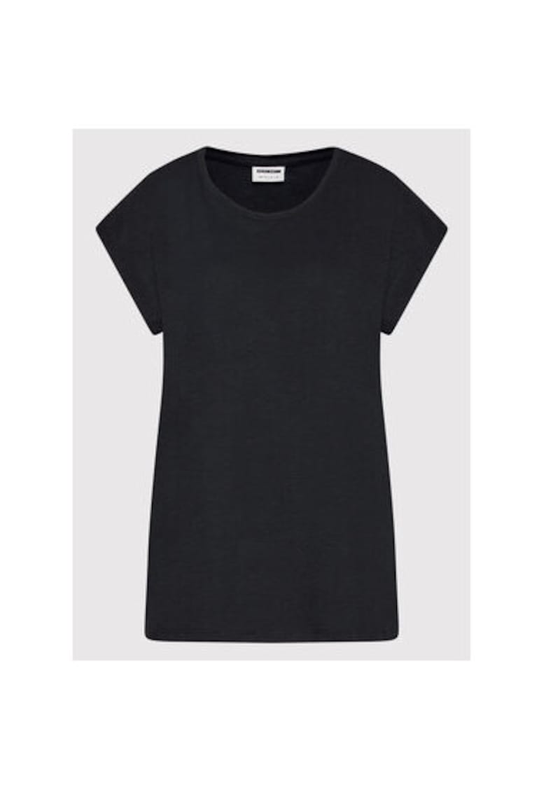 Tricou dama -  300081600 - Poliester/Bumbac organic - Negru - Negru