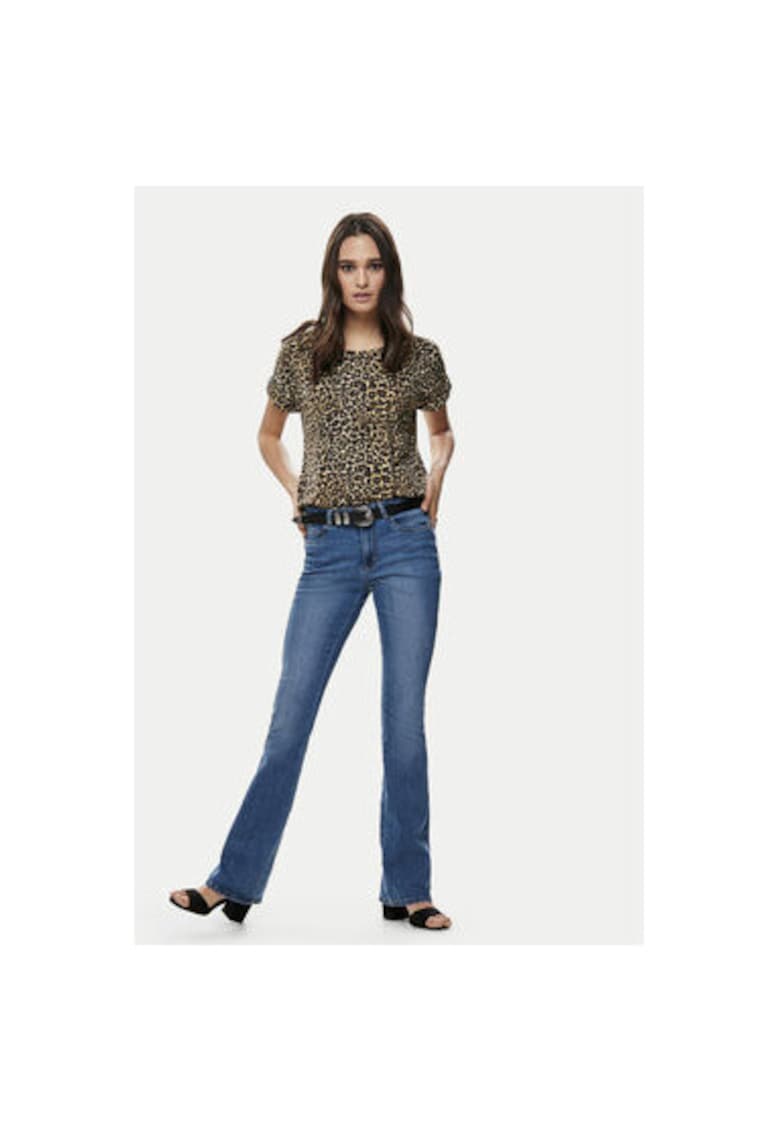 Tricou dama -  304790737 - Viscoza/Poliester - Maro - Maro