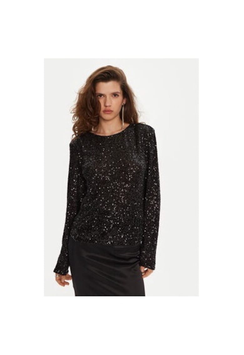 Bluza dama -  304453649 - Poliester - Negru - Negru