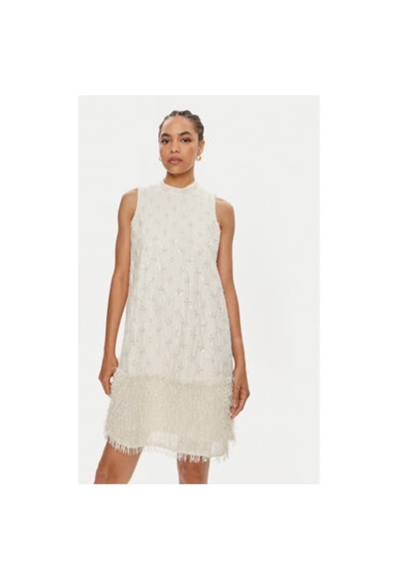 Rochie dama -  303956950 - Poliester/Poliamida - Bej - Bej