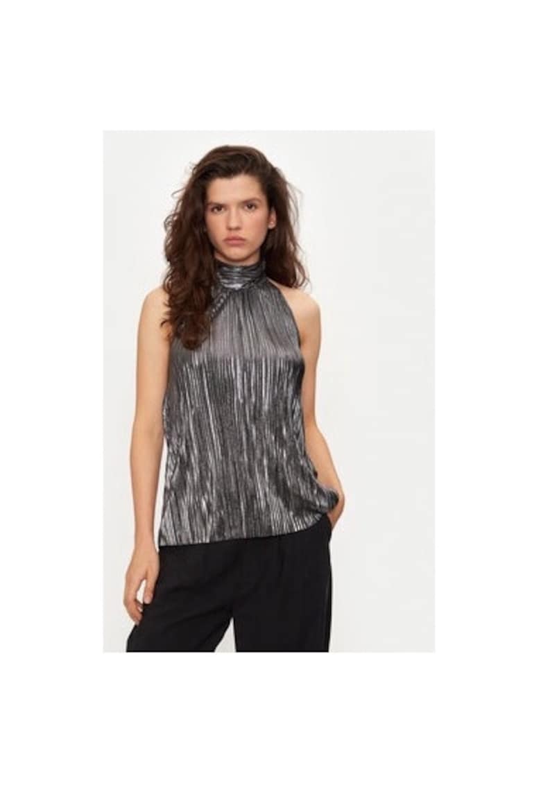 Bluza dama -  304453618 - Poliester reciclat - Argintiu - Argintiu