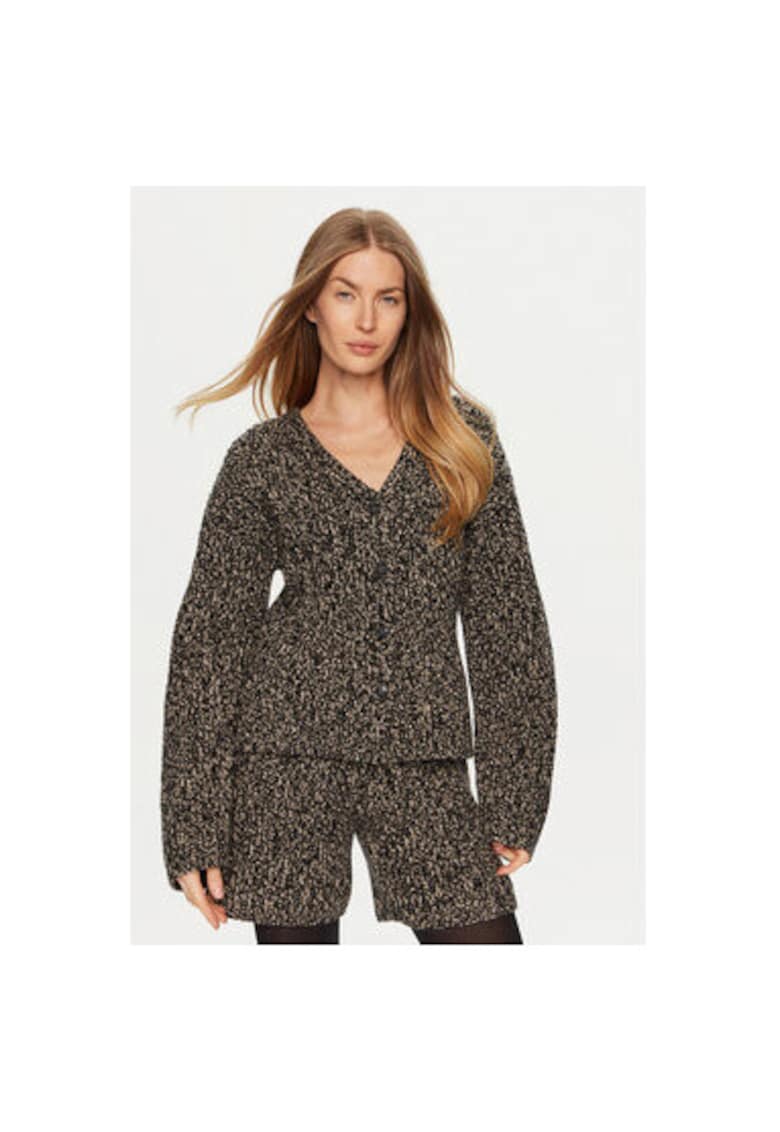 Cardigan dama -  304550355 - Lana - Gri - Gri