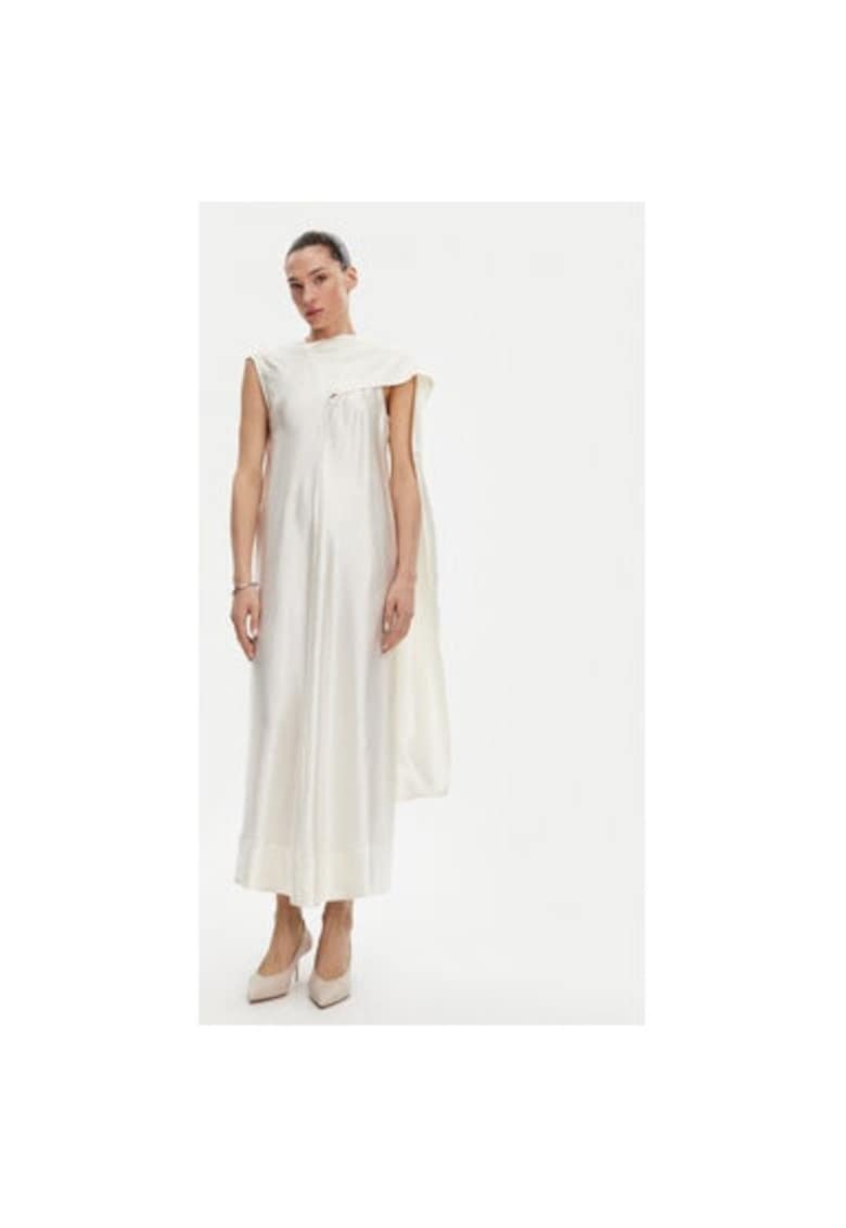 Rochie dama -  304928192 - Acetat - Alb - Alb