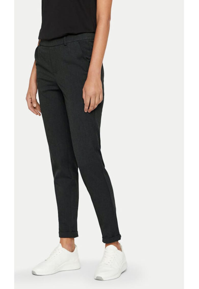 Pantaloni dama -  304333293 - Poliester/Viscoza - Gri