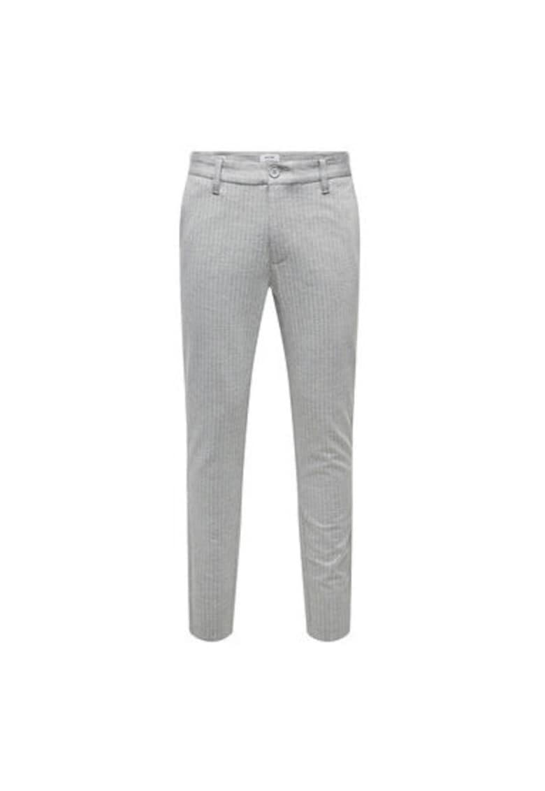 Pantaloni barbati -  208502894 - Gri - Gri
