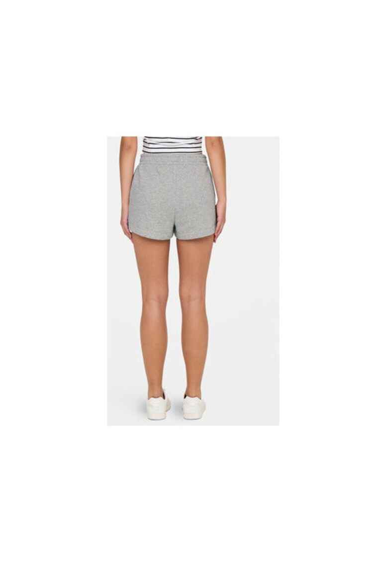 Pantaloni scurti dama -  304783760 - Bumbac/Poliester reciclat - Gri - Gri