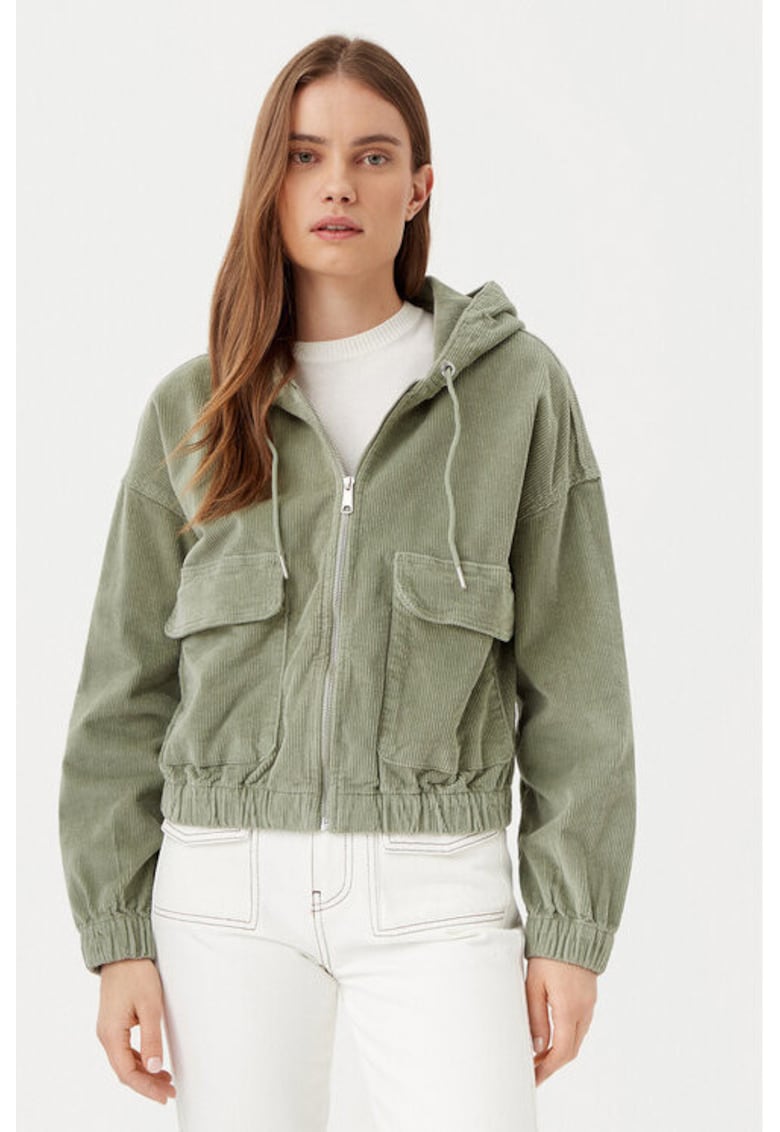 Bluza dama -  304783784 - Bumbac - Verde - Verde