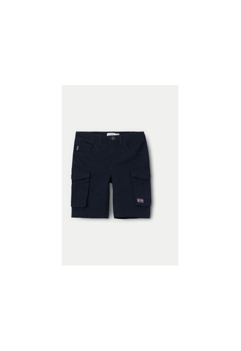 Pantaloni scurti baieti -  304014703 - Bumbac - Albastru - Albastru